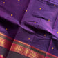 Vintage Looms | Purple Chettinadu Cotton Saree