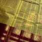 Vintage Looms | Green Chettinadu Cotton Saree