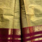 Vintage Looms | Green Chettinadu Cotton Saree