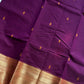 Vintage Looms | Dark Magenta Chettinadu Cotton Saree