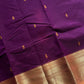Vintage Looms | Dark Magenta Chettinadu Cotton Saree
