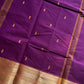 Vintage Looms | Dark Magenta Chettinadu Cotton Saree