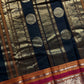 Heirloom Kanchi - Black Handloom Kanchi Cotton Saree
