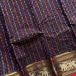 Heirloom Kanchi - Deep Jamun Handloom Kanchi Cotton Saree
