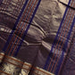 Heirloom Kanchi - Deep Jamun Handloom Kanchi Cotton Saree