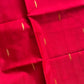 Vegan Silk Saree – Red Handloom Art Silk