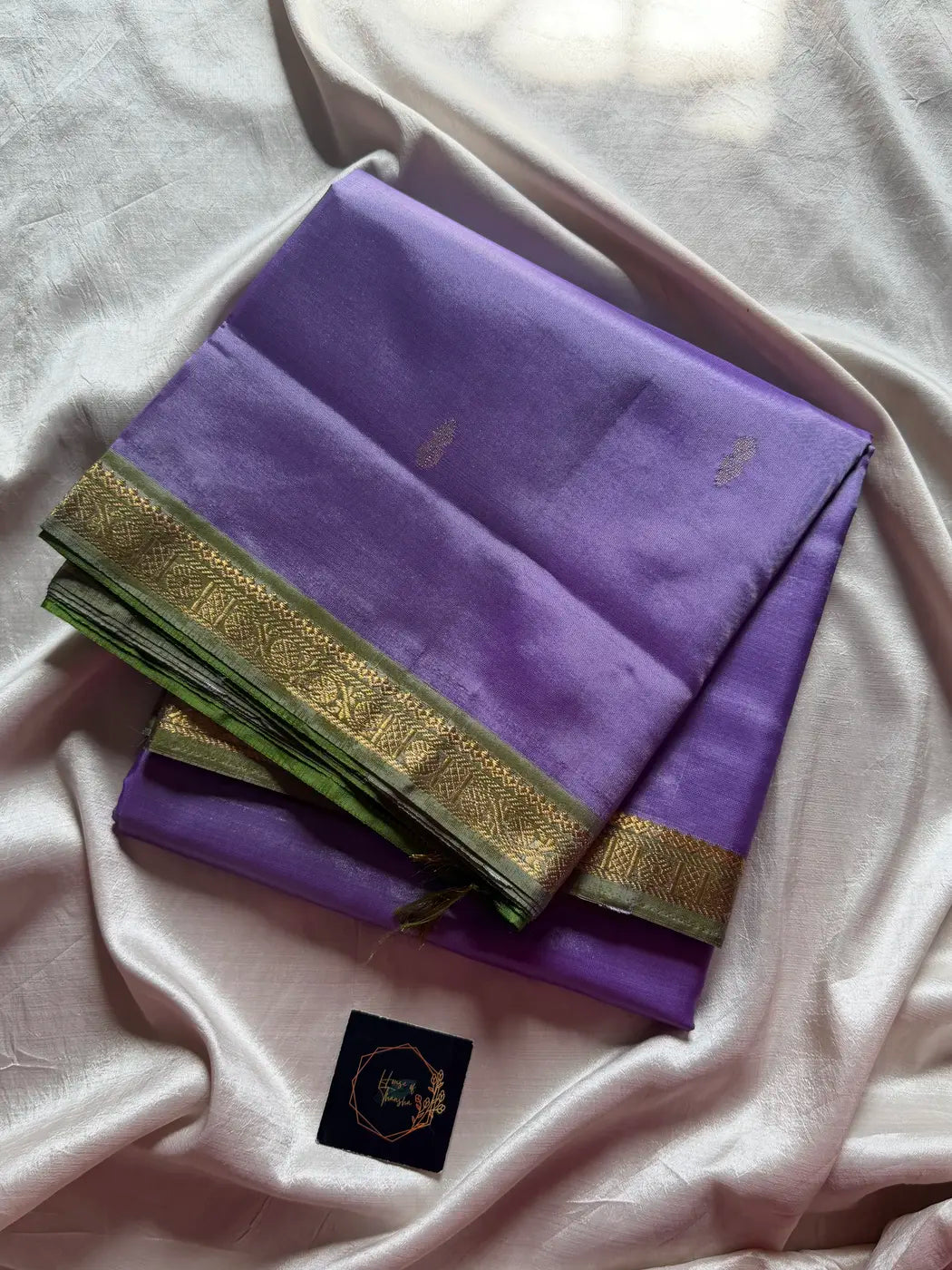 Vegan Silks | Chinnalampattu Saree – Lavender