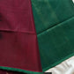 Vegan Silk Saree – Deep Maroon Handloom Art Silk