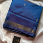 Vegan Silks | Chinnalampattu Saree – Peacock Blue