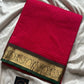 Royal Drapes – Pink Mercerised 120 counts Kanchi Cotton Saree