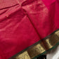 Royal Drapes – Pink Mercerised 120 counts Kanchi Cotton Saree