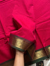 Royal Drapes – Pink Mercerised 120 counts Kanchi Cotton Saree