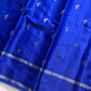 Crepe Silk Saree – Blue