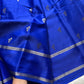 Crepe Silk Saree – Blue
