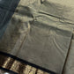 Royal Drapes – Grey Mercerised 120 counts Kanchi Cotton Saree