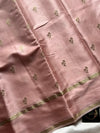 Crepe Silk Saree – Soft Rosé
