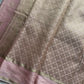Crepe Silk Saree – Soft Rosé