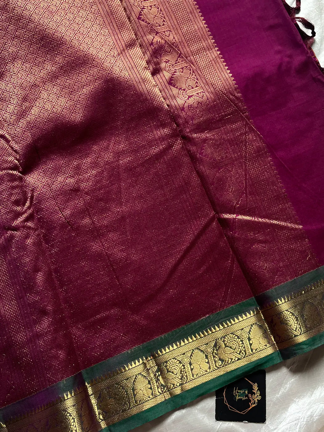 Royal Drapes – Mercerised 120 counts Kanchi Cotton Saree