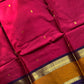 Throne Edit – Maroonish Pink 120 Counts Mercerised Kanchi Cotton Saree