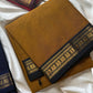 Minimal Border Edit - Mustard Kanchi Cotton Saree