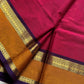 Throne Edit – Maroonish Pink 120 Counts Mercerised Kanchi Cotton Saree