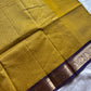 Royal Drapes – Yellow Mercerised 120 counts Kanchi Cotton Saree