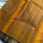 Minimal Border Edit - Mustard Kanchi Cotton Saree