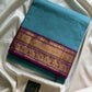 Subtle Weaves | SkyBlue & Purple Kanchi Cotton Saree