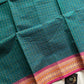 Kattam Edit - Peacock teal Chettinadu Cotton