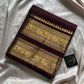 Subtle Weaves | Coffee Brown Kanchi Cotton Saree