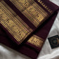 Subtle Weaves | Coffee Brown Kanchi Cotton Saree