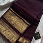 Subtle Weaves | Coffee Brown Kanchi Cotton Saree