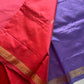 Vegan Silks | Chinnalampattu Saree – Peachish Red