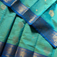 Mercerised Kanchi Cotton - Pastel Green & Blue