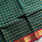 Kattam Edit – Dark Green Checked Chettinadu Cotton