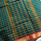 Kattam Edit – Dark Green Checked Chettinadu Cotton