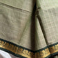 Kattam Edit – Pastel green Checked Chettinadu Cotton