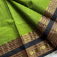 Vintage Loom Edit | Green & Black Kanchi Cotton Saree