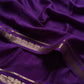 Semi Mysore Silk Saree – Purple