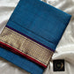 Devendra Saree – Blue | Handloom Art silk