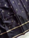 Crepe Silk Saree – Deep Grape