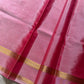 Vegan Silks | Chinnalampattu Saree – Pastel Pink