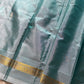 Vegan Silks | Chinnalampattu Saree – Pastel Teal