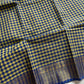 Mini Kattam – Yellow & Blue Chettinadu cotton