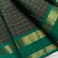 Kattam Edit – Dark Green Checked Chettinadu Cotton