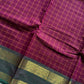 Kattam Edit – Magenta Pink Checked Chettinadu Cotton