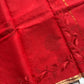 Kota Silk Cotton Saree - Red