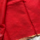 Kota Silk Cotton Saree - Red