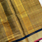 Devendra Saree – Olive Gold | Handloom Art silk