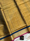 Devendra Saree – Olive Gold | Handloom Art silk